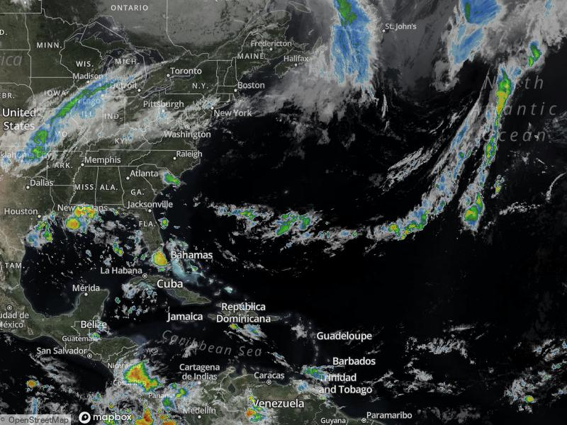 Atlantic Infrared Satellite