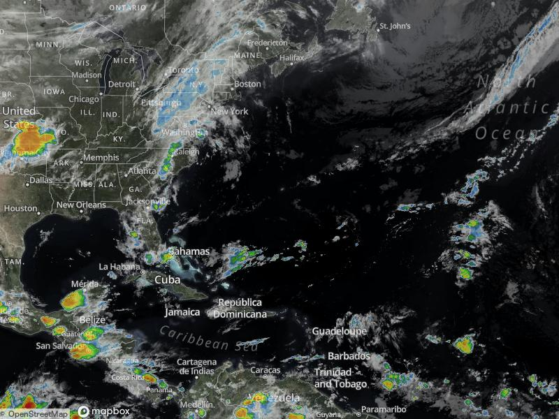 Atlantic Infrared Satellite