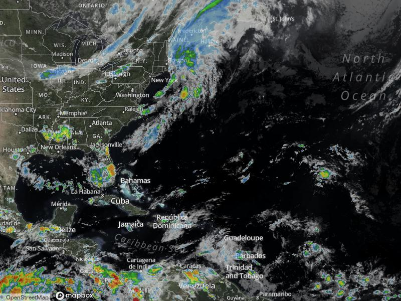 Atlantic Infrared Satellite