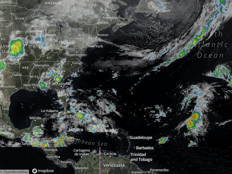 Atlantic Infrared Satellite