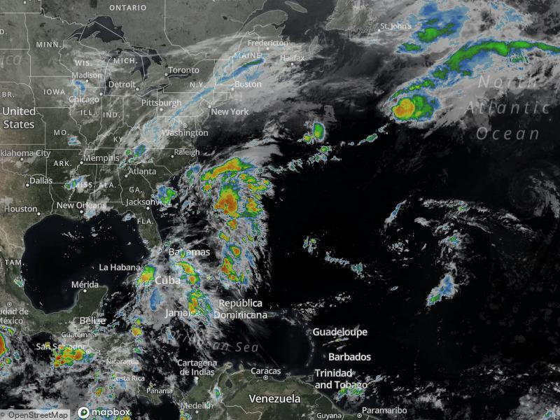 Atlantic Infrared Satellite