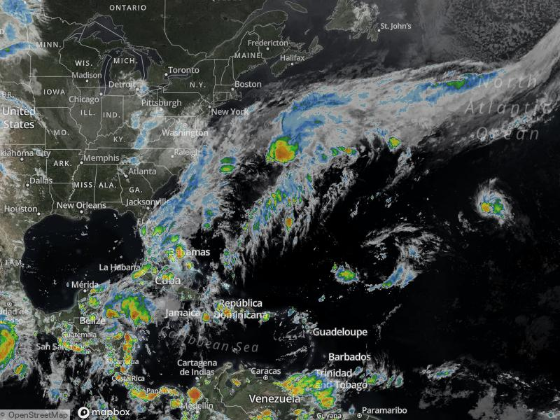 Atlantic Infrared Satellite