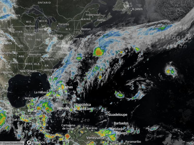 Atlantic Infrared Satellite