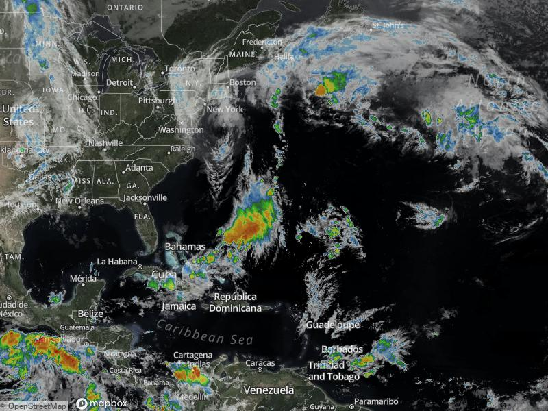 Atlantic Infrared Satellite