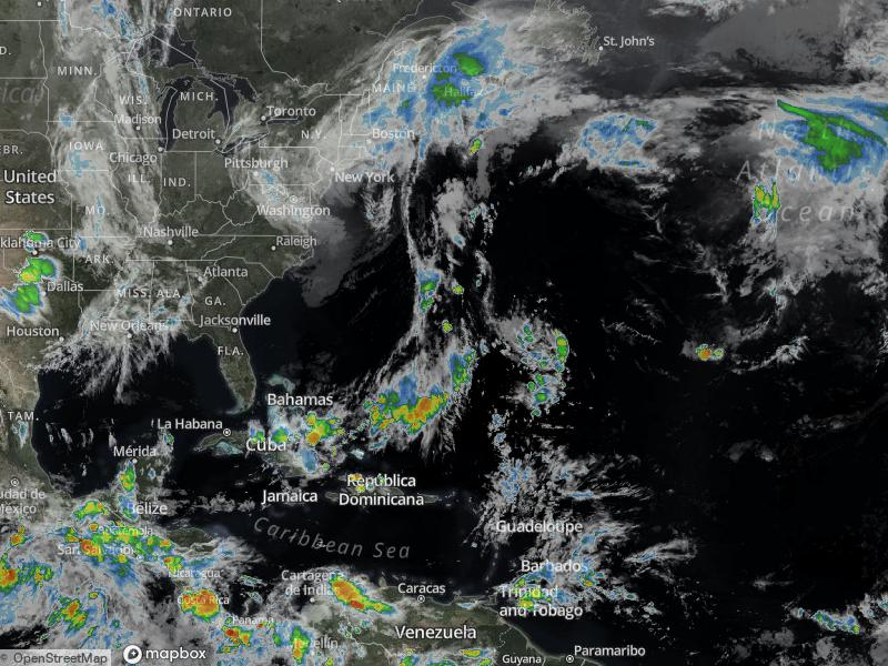 Atlantic Infrared Satellite