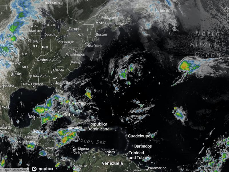 Atlantic Infrared Satellite