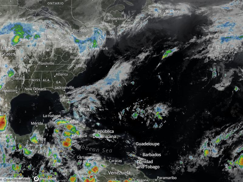 Atlantic Infrared Satellite