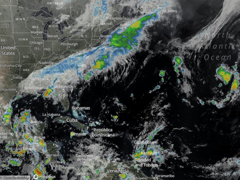 Atlantic Infrared Satellite