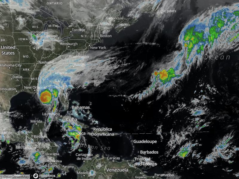 Atlantic Infrared Satellite