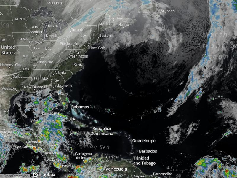Atlantic Infrared Satellite