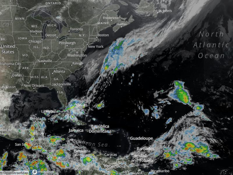 Atlantic Infrared Satellite