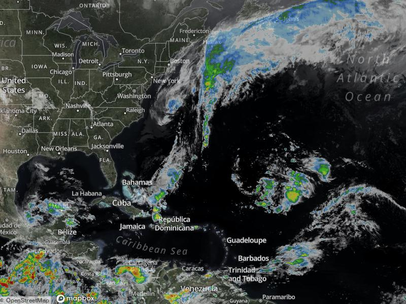 Atlantic Infrared Satellite